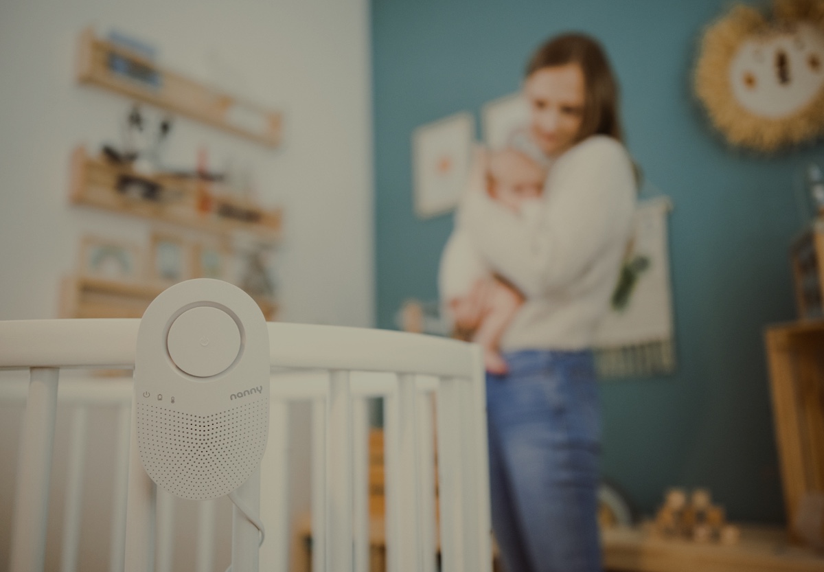 Baby breathing monitor for your peace of mind. 